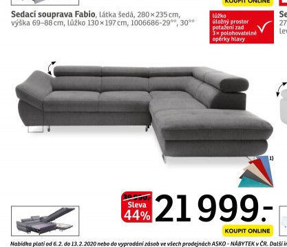 Sedací souprava Fabio