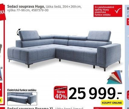 Sedací souprava Hugo