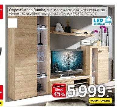 Obývací stěna Rumba