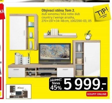 Obývací stěna Tom 2