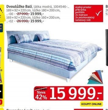 Dvoulůžko Bali