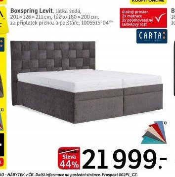 Boxspring Levit