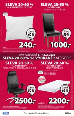 akční leták Jysk 6.2.2020-19.2.2020