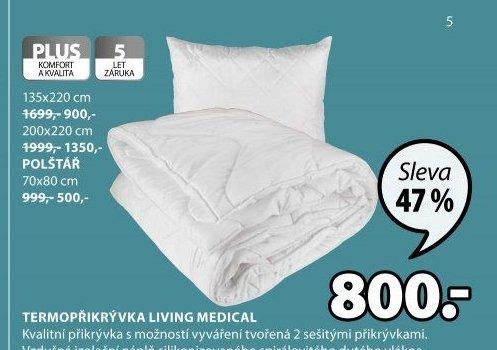 Termopřikrývka LIVING MEDICAL