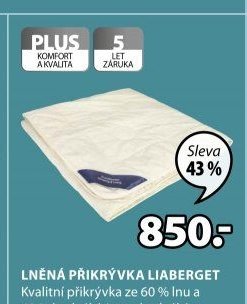 Lněná přikrývka LIABERGET