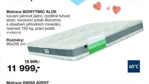 Matrace BIORYTMIC ALOE