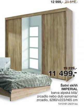 Šatní skříň IMPERIAL