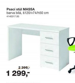 Psací stůl MASSA