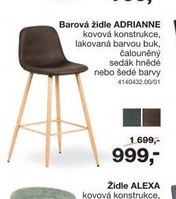 Barová židle ADRIANNE