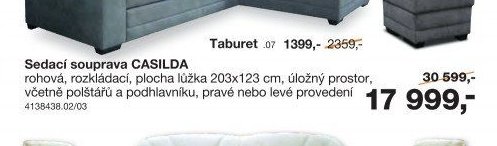 Sedací souprava CASILDA