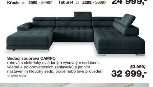Sedací souprava CAMPO