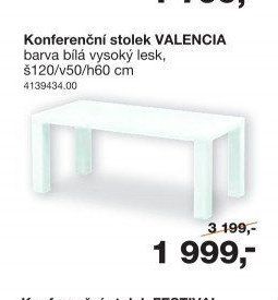 Konferenční stolek VALENCIA
