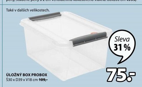 ÚLOŽNÝ BOX PROBOX