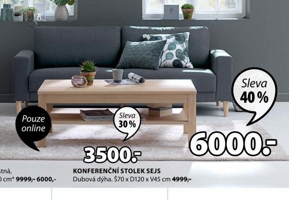 KONFERENČNÍ STOLEK SEJS