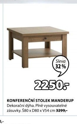 KONFERENČNÍ STOLEK MANDERUP