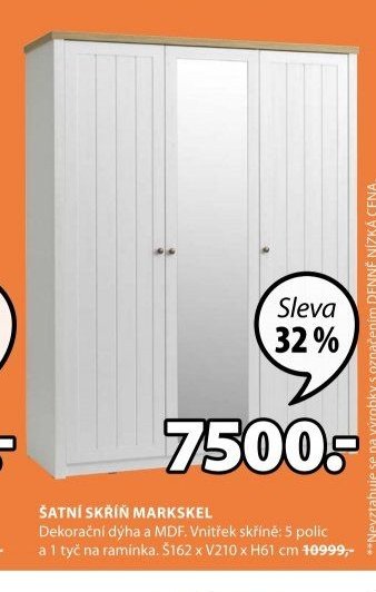 ŠATNÍ SKŘÍŇ MARSKEL