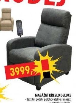 Masážní křeslo Deluxe