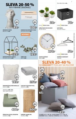 akční leták Jysk 20.2.2020-4.3.2020