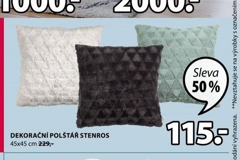 DEKORAČNÍ POLŠTÁŘ STENROS