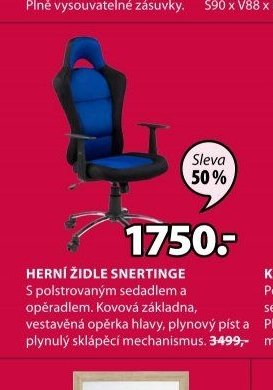 HERNÍ ŽIDLE SNERTINGE