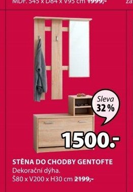 STĚNA DO CHODBY GENTOFTE