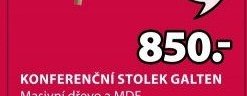 KONFERENČNÍ STOLEK GALTEN