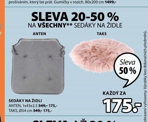 Sedáky na židli ANTEN a TAKS