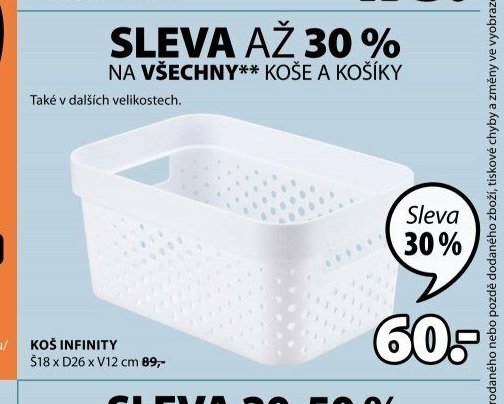 Koš INFINITY