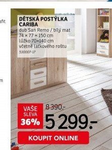 Dětská postýlka Cariba