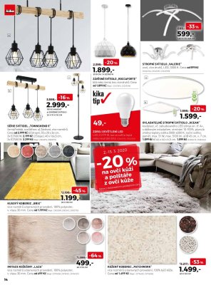 akční leták Kika nábytek 2.3.2020-15.3.2020