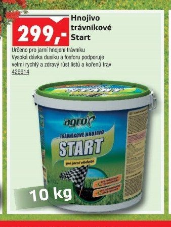 Hnojivo trávníkové Start