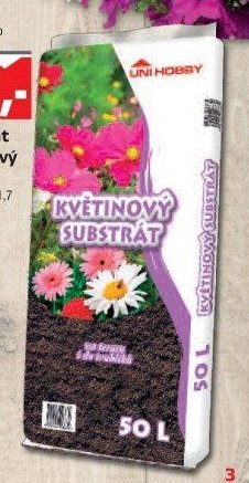 Substrát květinový