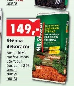Štěpka dekorační