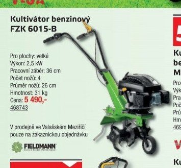 Kultivátor benzínový FZK 6015-B