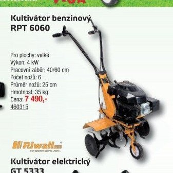 Kultivátor benzínový RPT 6060