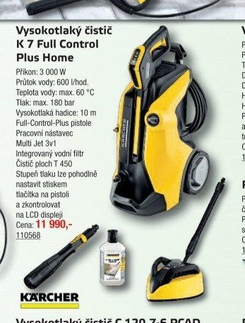 Vysokotlaký čistič K 7 Full Control Plus Home
