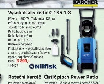 Vysokotlaký čistič C 135.1-8