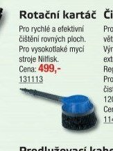 Rotační kartáč