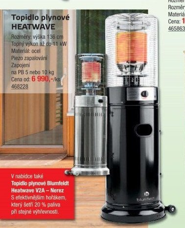 Topidlo plynové HEATWAVE