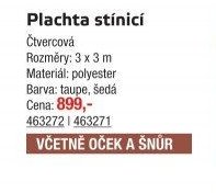 Plachta stínicí čtvercová