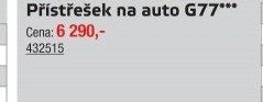 Přístřešek na auto G77***