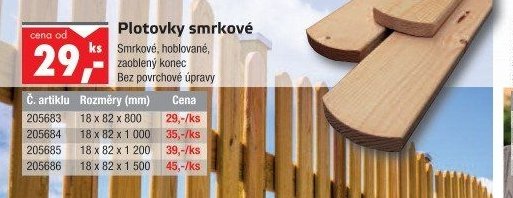Plotovky smrkové
