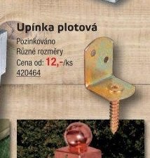 Upínka plotová