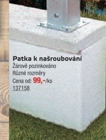 Patka k našroubování