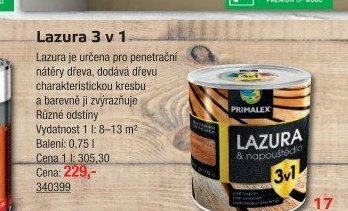 Lazura 3 v 1
