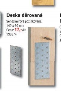 Deska děrovaná