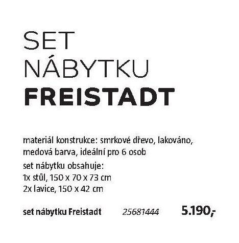 SET NÁBYTKU FREISTADT