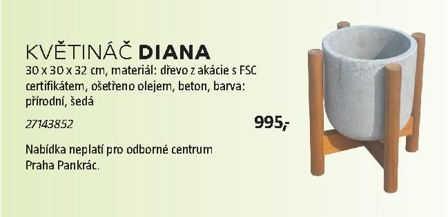 KVĚTINÁČ DIANA
