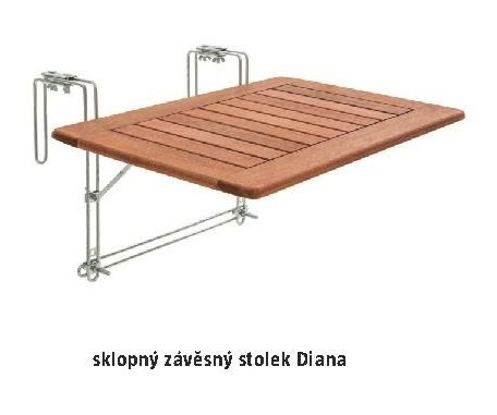 Sklopný závěsný stolek Diana
