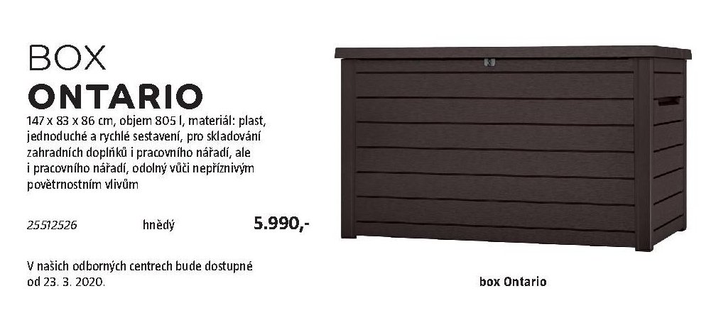 BOX ONTARIO